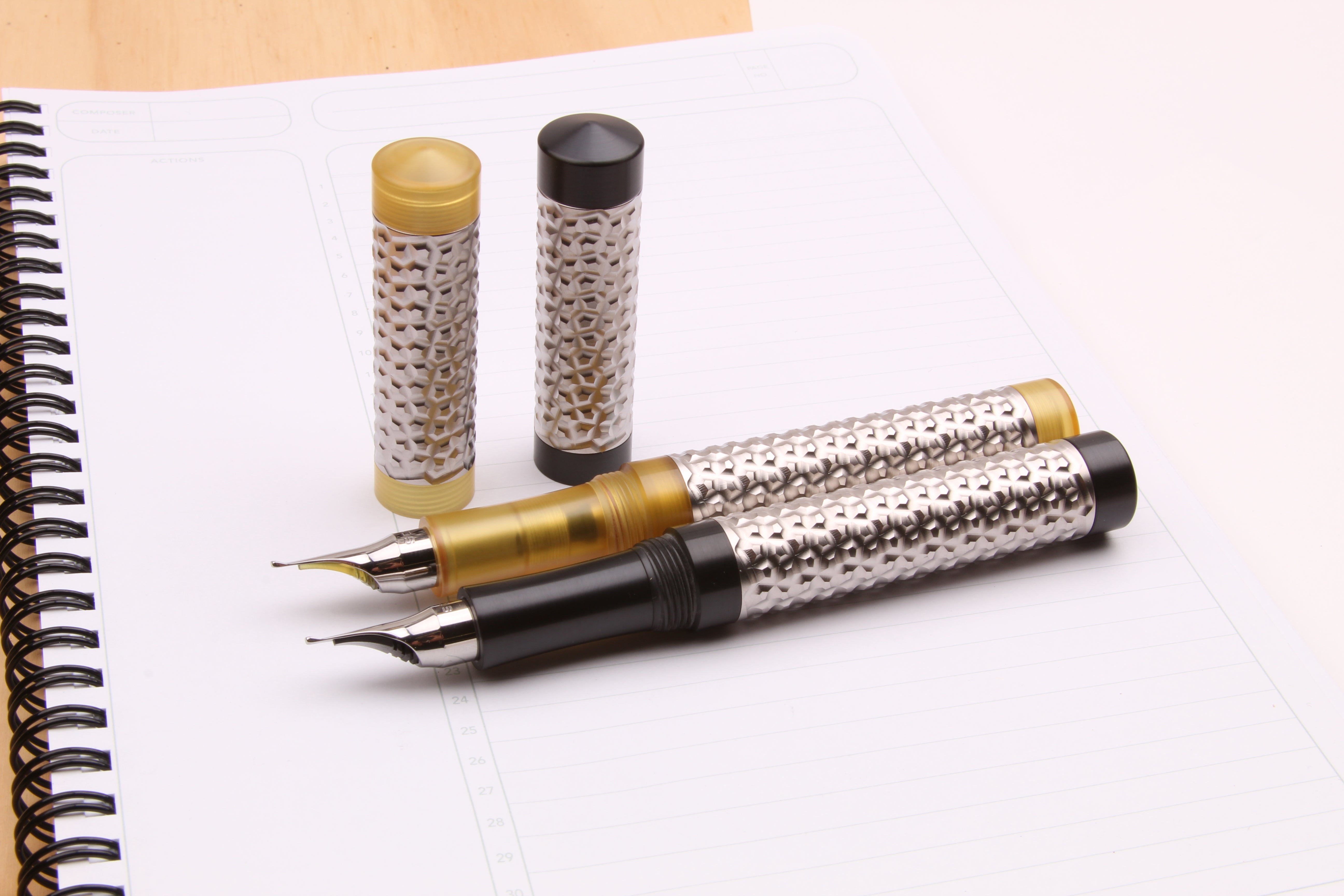 Quick workshop update!  We moved! Also, New Titanium Shell Pens, ballpoints, P6 and more!