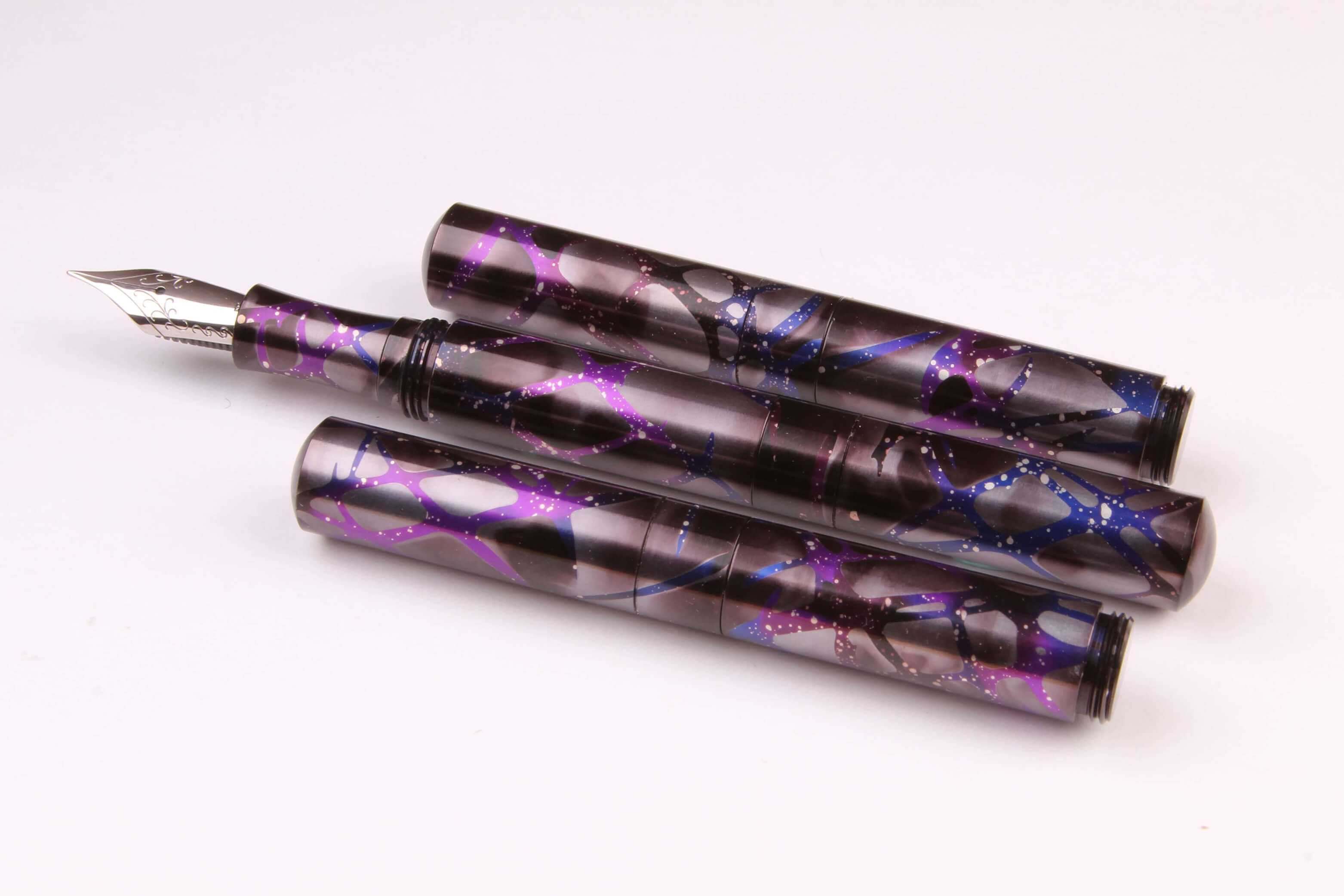 Anodized Aluminum "Pocket Six" Fountain Pen