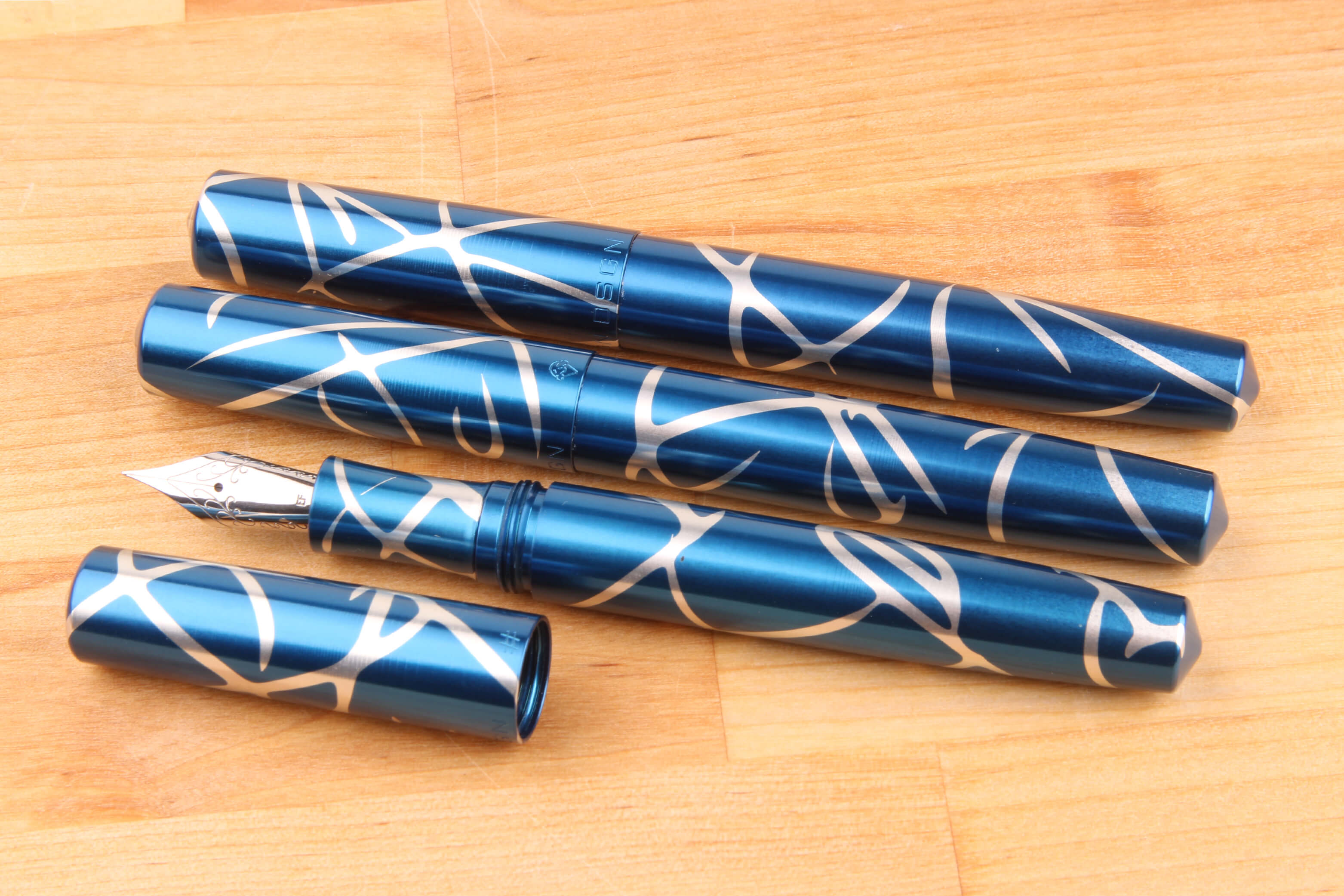 Anodized Aluminum "Full Sized" Fountain Pen