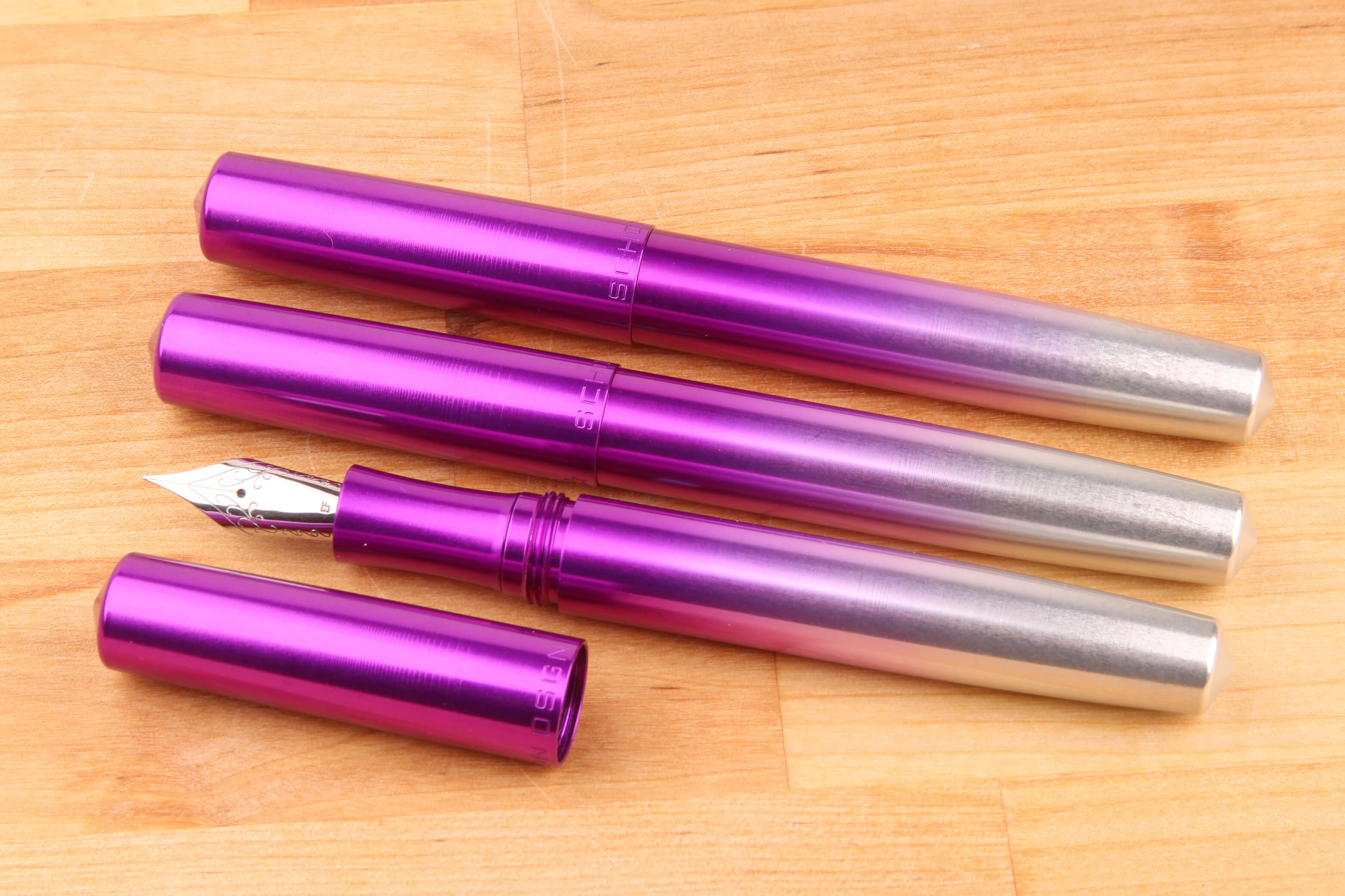 Anodized Aluminum "Full Sized" Fountain Pen