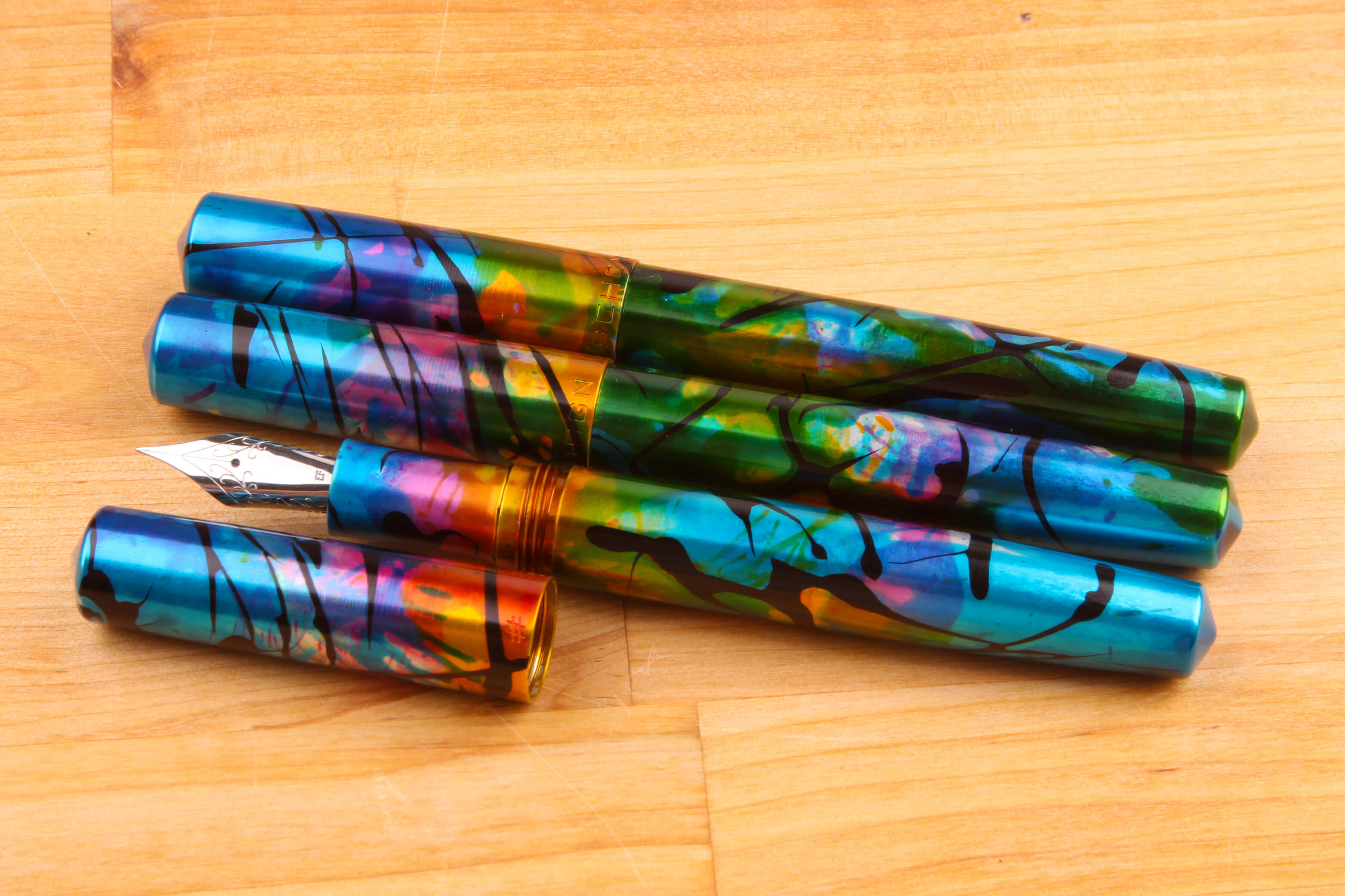 Anodized Aluminum "Full Sized" Fountain Pen