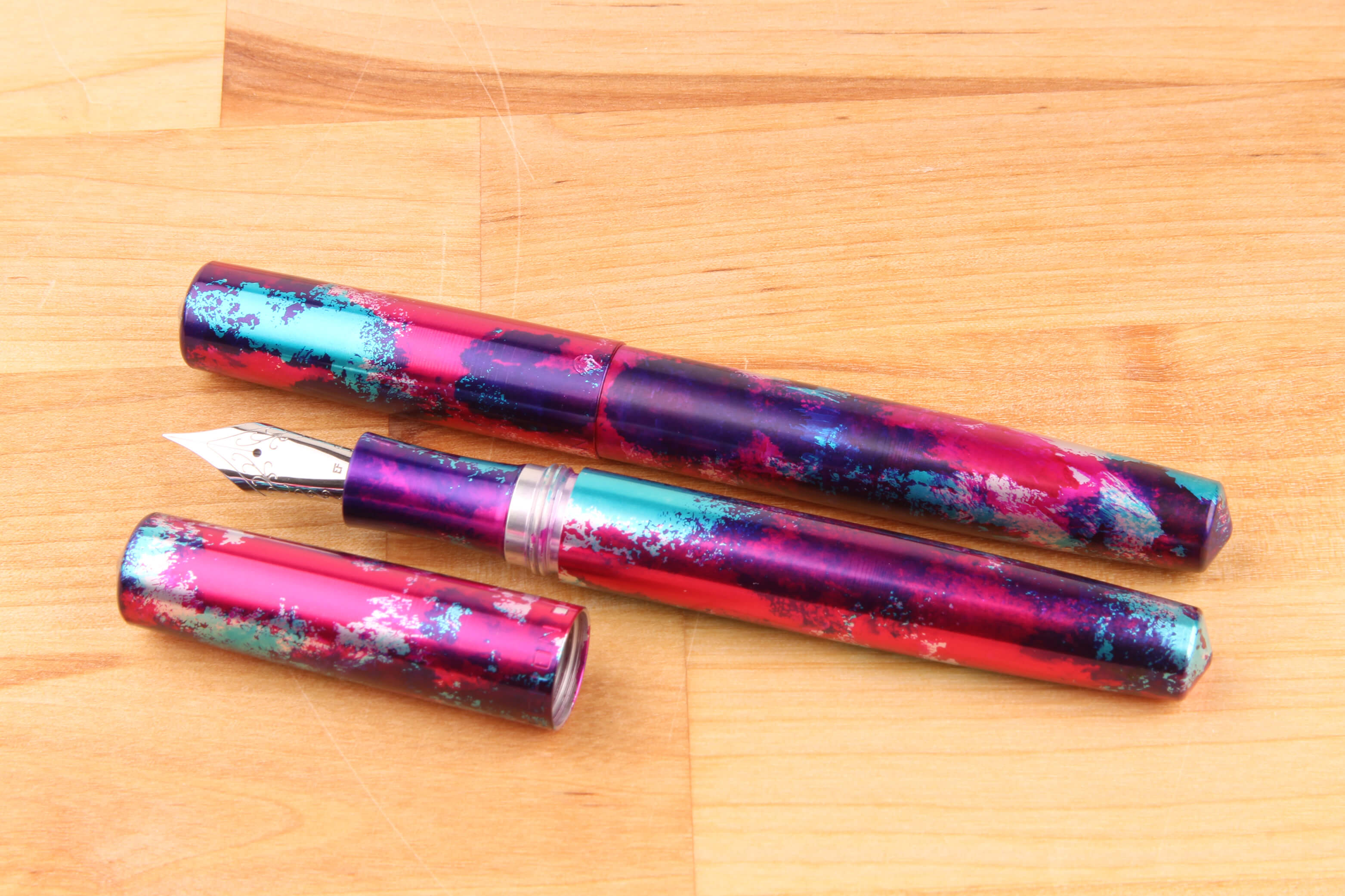 Anodized Aluminum "Full Sized" Fountain Pen