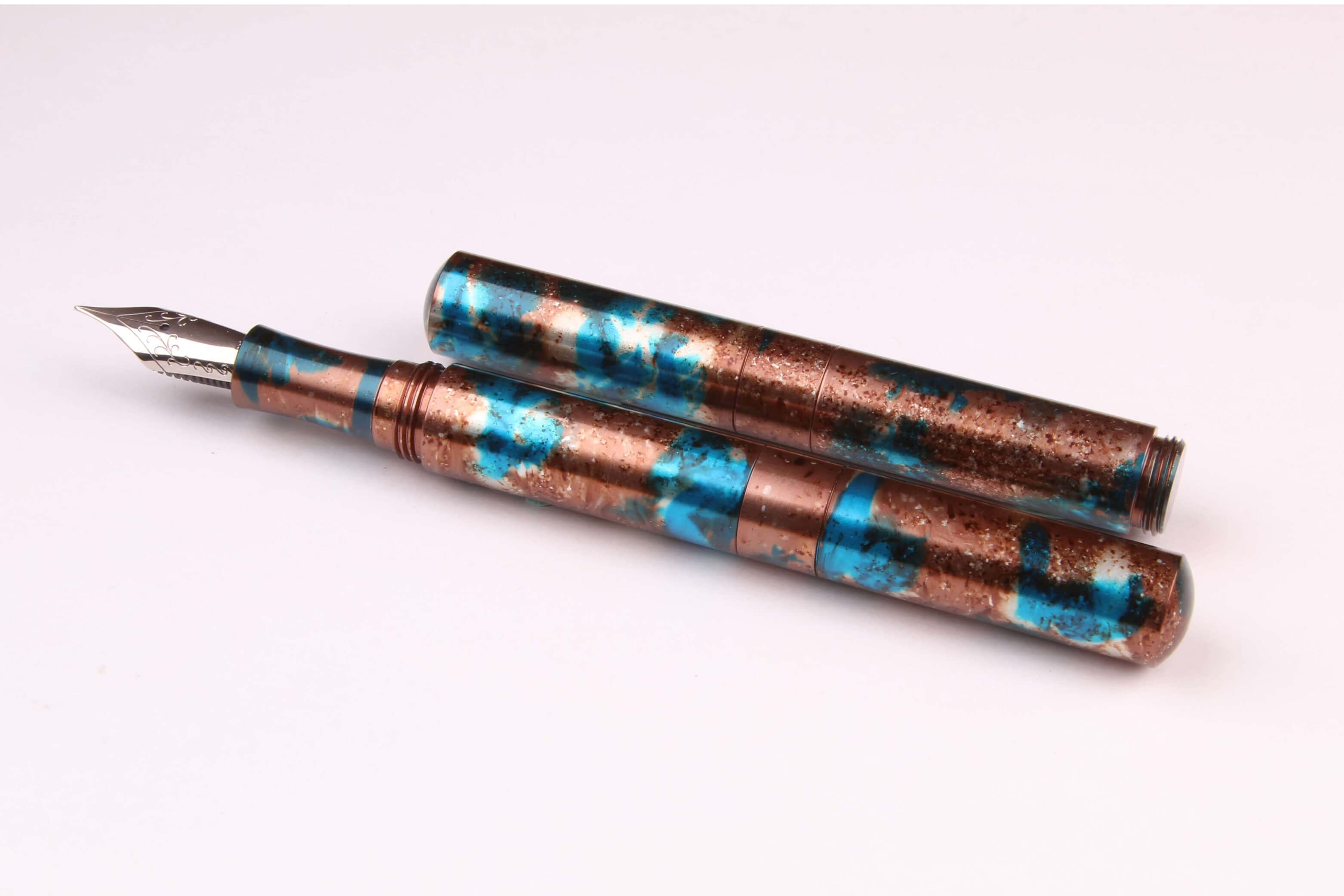Anodized Aluminum "Pocket Six" Fountain Pen