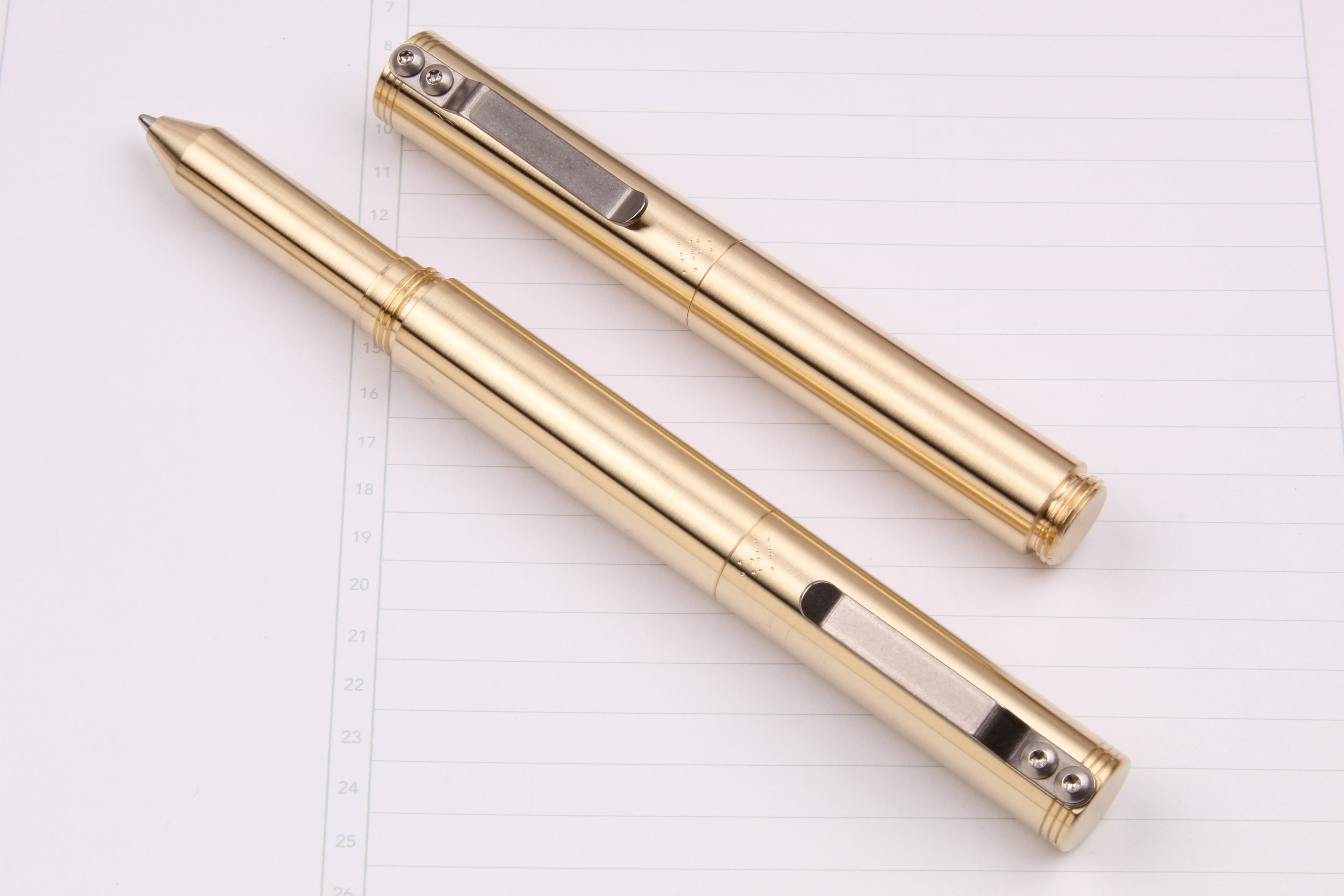 The Machined Pen V2 - Inkball and Fountain Pen