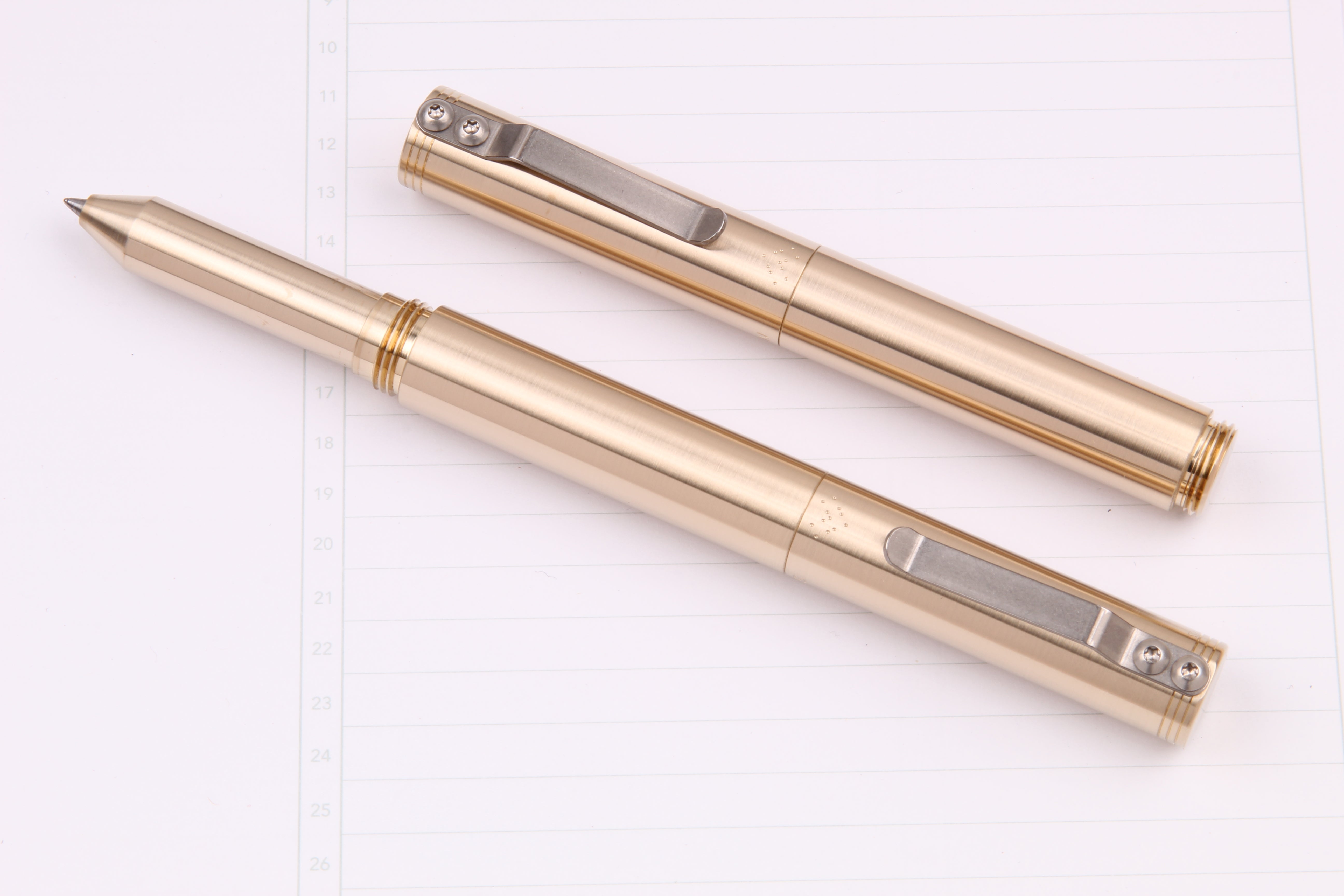 The Machined Pen V2 - Inkball and Fountain Pen